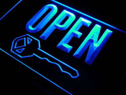 OPEN Keys Store Cutting Shop